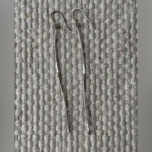 Natalie Angela Silver plated dangle earrings